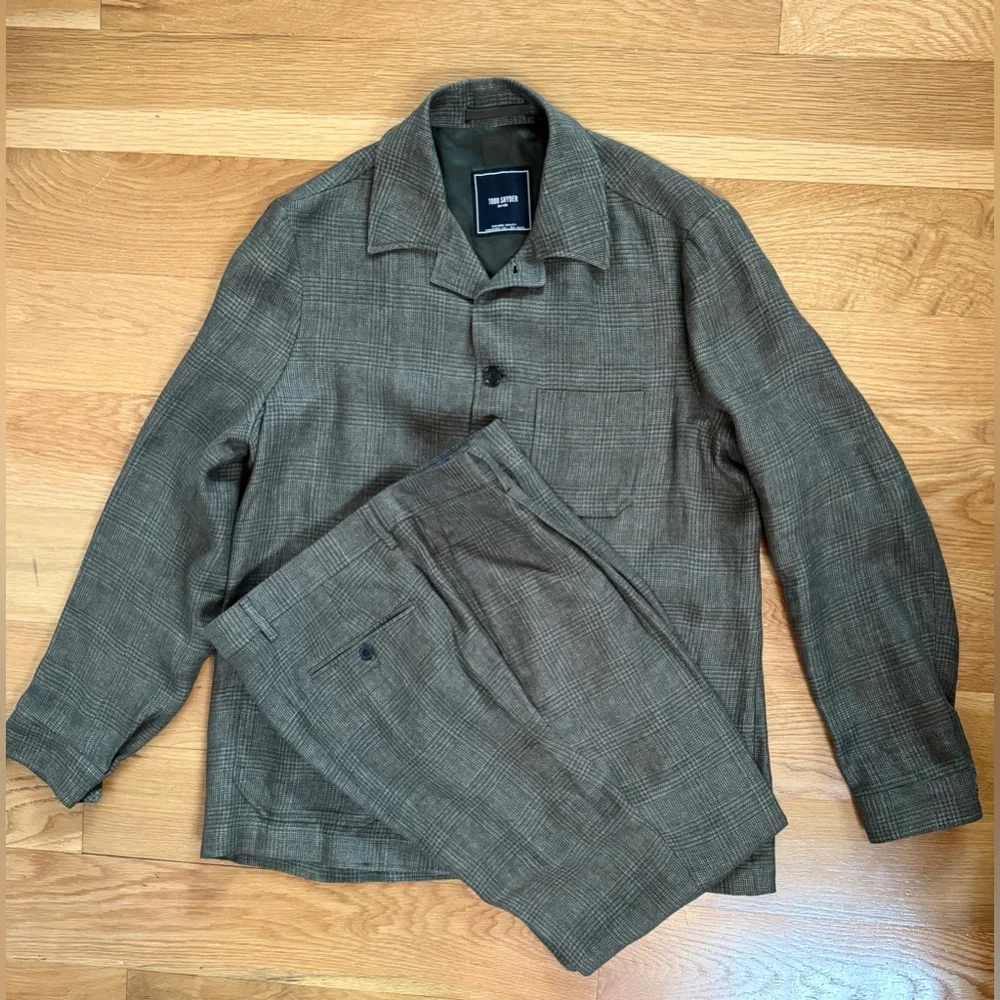 Todd Snyder Olive Green Suit - Picture 5 of 14